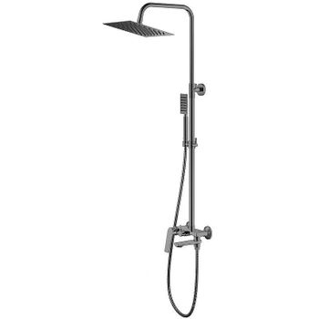 Душевая система Haiba HB24533-3 Пепельный — фото 1, Душевые стойки