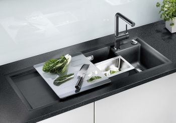 Смеситель для кухни Blanco Linus-S Silgranit 516688 Антрацит — фото 3, Смесители для кухни