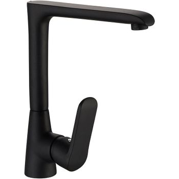 Смеситель для кухни Melodia della vita Heavy Metal MDV35615bk Черный — фото 1, Смесители для кухни