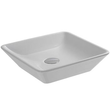 Раковина-чаша Hatria Happy Hour 39 Y0QR01 Белая — фото 1, Раковины накладные