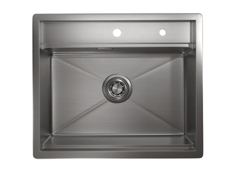 Товар: Granula-KS-6051, СТАЛЬ САТИН, стальная кухонная мойка KITCHEN SPACE - фото 1 Granula-KS-6051, СТАЛЬ САТИН, стальная кухонная мойка KITCHEN SPACE — фото 1, Кухонные мойки