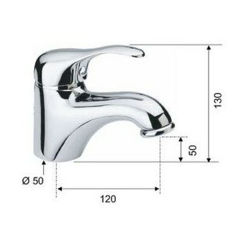 Смеситель для раковины Remer Musa M11DO Золото — фото 2, Смесители для раковины