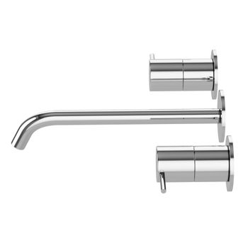 Смеситель для раковины встраиваемый CEZARES LEAF-BLI3L-20-L-01-W0 — фото 5, Смесители для раковины