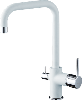 Rivelato Смеситель для кухни Tovel Г-обр. с краном питьевой воды D-35мм brina cromo арт. — фото 1, Смесители для кухни