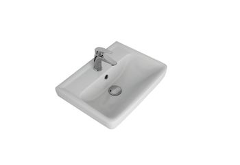 МИНИ, 50 см, мебельный умывальник, керамический — фото 4, Мини-раковины