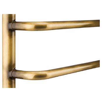 Водяной полотенцесушитель Domoterm Стефано П7 400*700 АБР Античная бронза — фото 3, Водяные полотенцесушители