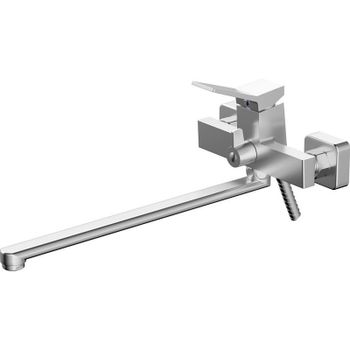 Смеситель для ванны Haiba HB22818 универсальный Хром — фото 1, Смеситель для ванны