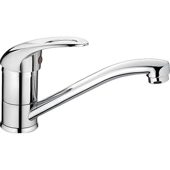 Смеситель для кухни Haiba HB4515 Хром — фото 1, Смесители для кухни