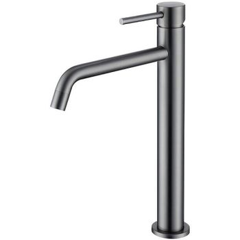 Смеситель для раковины Caprigo Don 53-025-GUN Вороненая сталь — фото 1, Смесители для раковины