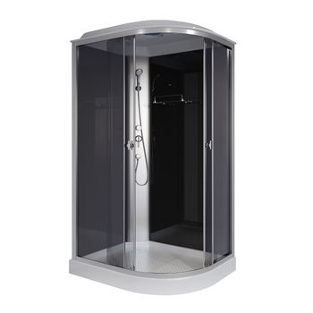 Душевая кабина Niagara Eco E120/80/13L/TN (120х80х215) низкий поддон(13см),стекло тонированное,3 мес — фото 3, Душевые кабины