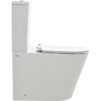 Унитаз компакт AQUAme AQM1001 без бачка с сиденьем Микролифт — фото 3, Напольные унитазы