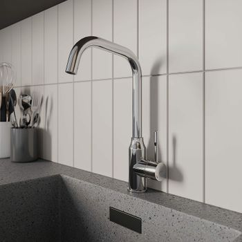 Смеситель для кухни Milardo Meal M01SBL0M05 Хром — фото 8, Смесители для кухни