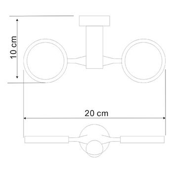 Donau C177 Держатель двойной — фото 3, Прочие аксессуары и комплектующие