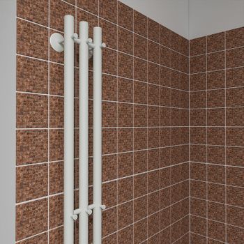 Электрический полотенцесушитель Маргроид Inaro 1200x120 Inaro-12012-1049-9016L левый Белый матовый — фото 2, Электрические полотенцесушители