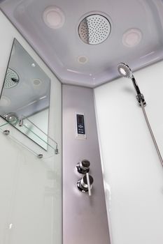 Душевая кабина Niagara Classic NG-2309-14P (100х100х215) высокий поддон(40см),стекло матовое,4 места — фото 13, Душевые кабины