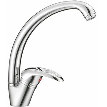 Смеситель для кухни Ledeme H15 4115L Хром — фото 1, Смесители для кухни