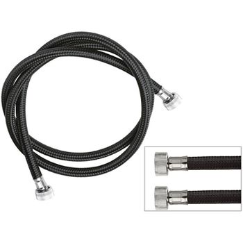 Душевой шланг Remer 332NY150 Черный матовый — фото 1, Душевые шланги