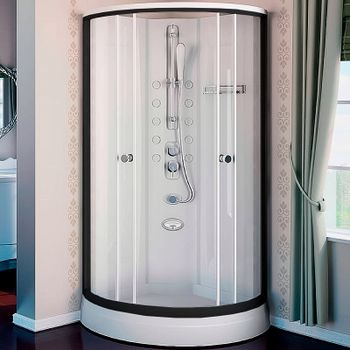 Душевая кабина Radomir Паола 1 93x93 1-05-6-0-0-0570 без гидромассажа — фото 1, Душевые кабины