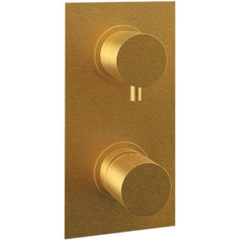 Смеситель для душа Remer Edge EG593BG Золото брашированное — фото 1, Смеситель для душа