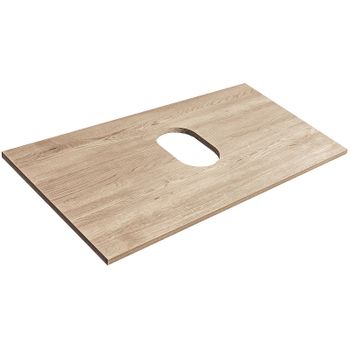 Столешница под раковину Roca The Gap 80 A857419517 Орех — фото 1, Столешницы под раковину