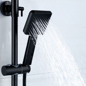 Ручной душ Bond Cube B02-9788 Черный матовый — фото 2, Лейки для душа