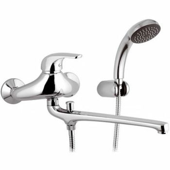 Смеситель для ванны Remer Project P49 универсальный Хром — фото 1, Смеситель для ванны