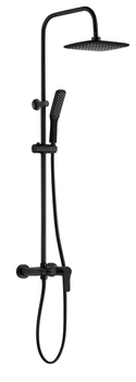 Душевая система ESKO ST200Black Черная матовая — фото 2, Душевые стойки