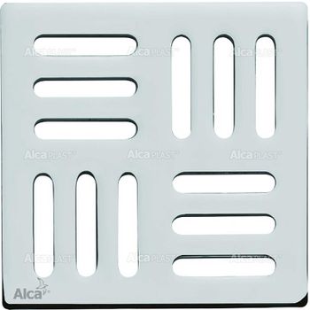 Решетка для душевого трапа Alcaplast MPV001 Хром — фото 1, Решетки для лотков и трапов