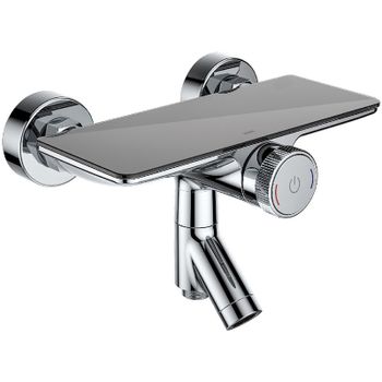 Смеситель для ванны Iddis Shelfy SHESBBTi02WA Хром — фото 1, Смеситель для ванны