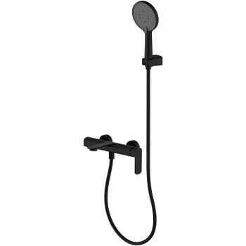 Смеситель для ванны AQUAme Monza AQM6312MB Черный матовый — фото 1, Смеситель для ванны