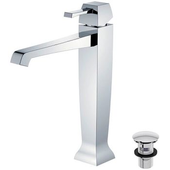 Смеситель для раковины Caprigo Diamante 50-023-crm Хром — фото 1, Смесители для раковины