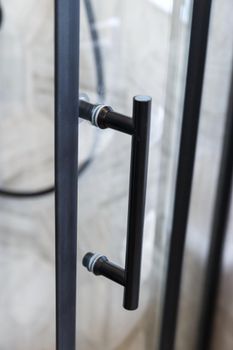 Душевой уголок CEZARES ECO-O-R-2-90-C-NERO — фото 2, Душевые уголки