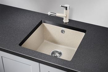 Granula-4451, ПИРИТ, кухонная мойка, кварц — фото 2, Кухонные мойки