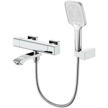 Смеситель для ванны Raglo R01.36 с термостатом Хром — фото 1, Смеситель для ванны