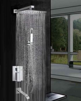 Душевая система ALMAes Liros TVZ-0876 Хром — фото 14, Встраиваемые душевые комплекты