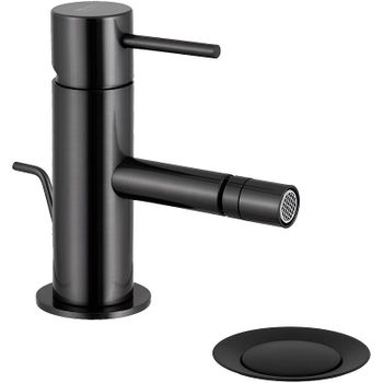 Смеситель для биде Remer X-Style X20CFP Черный хром брашированный — фото 1, Смесители для биде