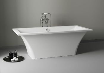 Ванна из искусственного камня Astra Form Лотус 185х85 01010036 без гидромассажа — фото 7, Ванны из искусственного камня