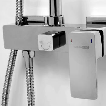 A17702 Душевой комплект со смесителем — фото 6, Душевые стойки