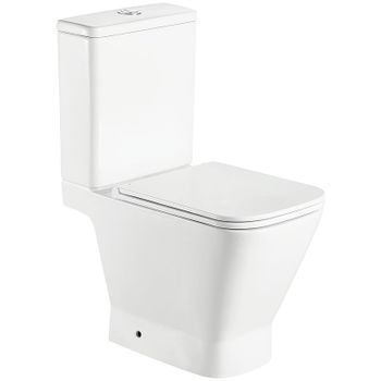 Унитаз компакт AQUAme AQM1006 без бачка с сиденьем Микролифт — фото 1, Напольные унитазы