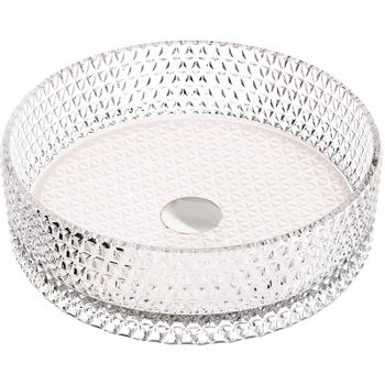 Раковина-чаша Ceramicanova Cristal 36 CN6061 Розовая — фото 1, Раковины накладные