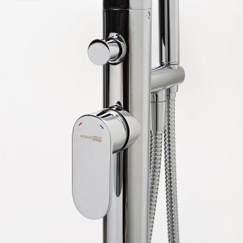 Dinkel 5821 Напольный смеситель для ванны — фото 10, Смесители напольные