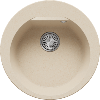 Кухонная мойка Polygran ATOL-460 (№328 Опал) — фото 1, Кухонные мойки