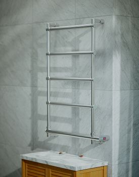 Электрический  полотенцесушитель Margaroli Sole 542-5 Хром — фото 6, Электрические полотенцесушители