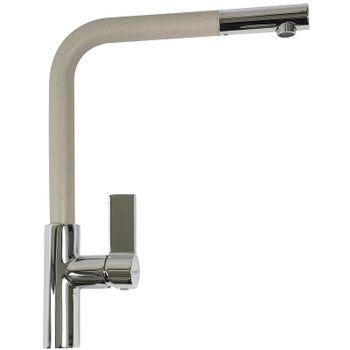 Смеситель для кухни Haiba HB70501-14 Хром Бежевый — фото 4, Смесители для кухни