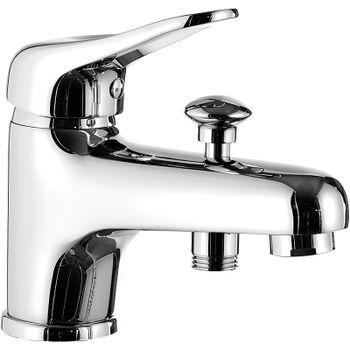 Смеситель на борт ванны Remer Kiss K04 Хром — фото 1, Смесители на борт ванны