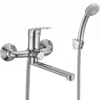 Смеситель для ванны Milardo Simp SIMSB02M02 Хром глянцевый — фото 1, Смеситель для ванны