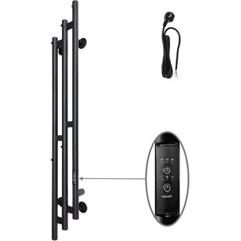 Электрический полотенцесушитель Altasan Бриз 120х17 Бриз12017ЧМ Черный муар — фото 1, Электрические полотенцесушители