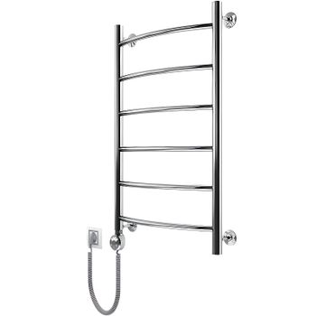 Электрический полотенцесушитель Маргроид Вид 4 870x500 04-8050-257L левый Хром — фото 1, Электрические полотенцесушители