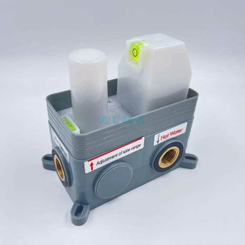 Душевая система ALMAes Leine TVZ-0810 Черная матовая — фото 7, Встраиваемые душевые комплекты