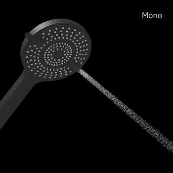 Ручной душ Milardo Rora 4F ROR4FBRM18 Черный матовый — фото 9, Лейки для душа